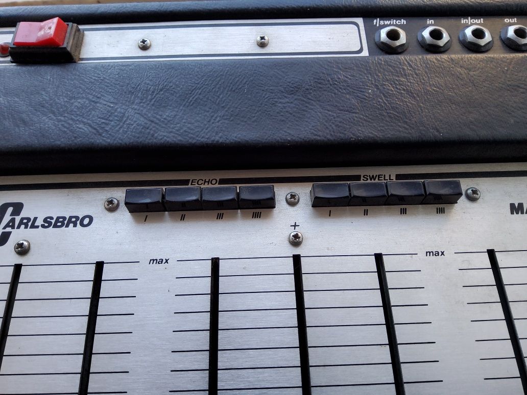Carlsbro Mantis Echo Effect Unit (Analog Vintage BBrigade Delay, 1976)