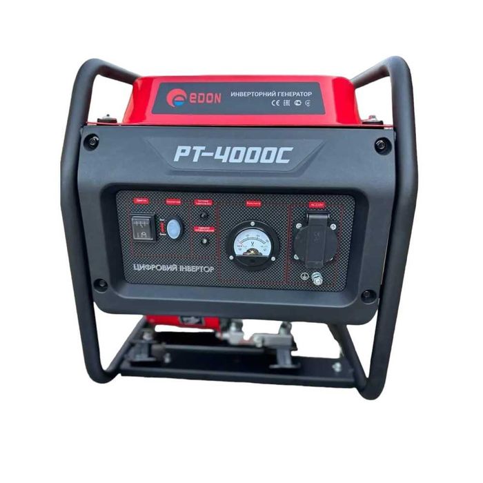 Генератор инверторный Edon PT-4000C/2.8-3кВт/бензин/Гарантия12м/Днепр