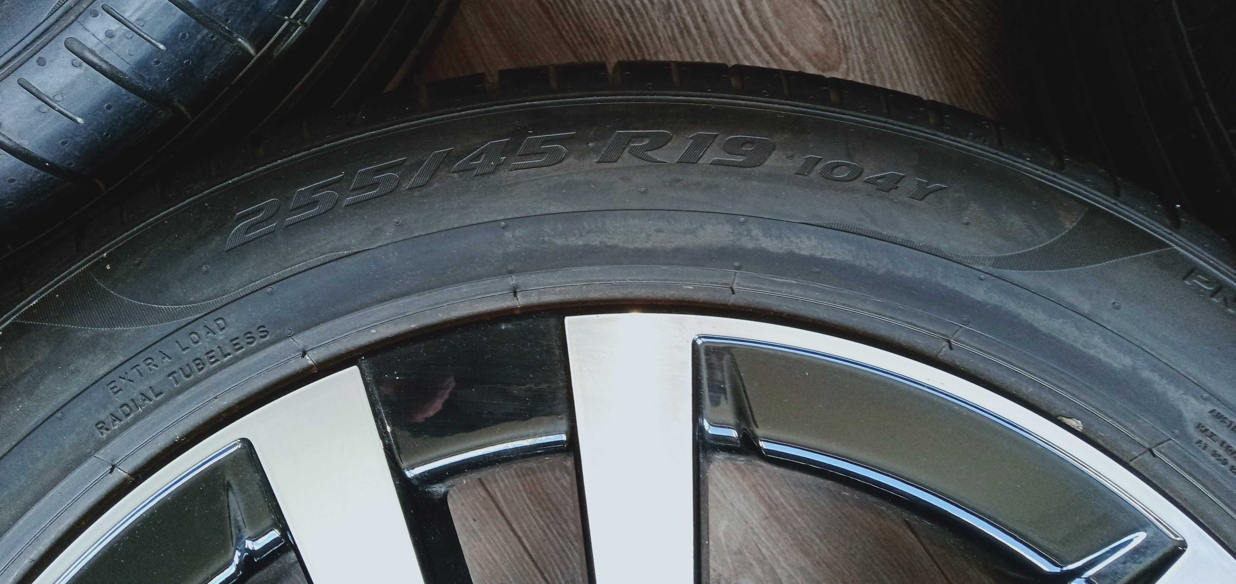 Koła felgi aluminiowe Mercedes S klasa A223 19 cali pirelli