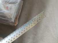 Narożnik aluminiowy perforowany 23x23