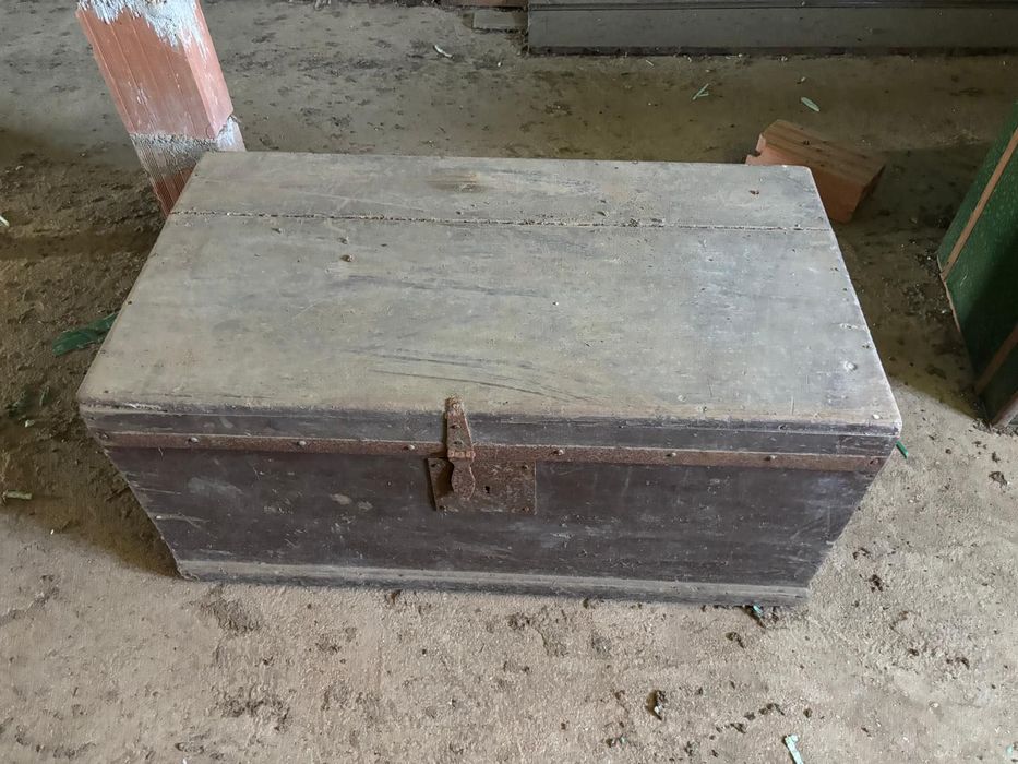 2 baús antigos companhia nacional de navegação