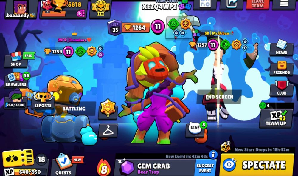 аккаунт бравл старс / brawl stars