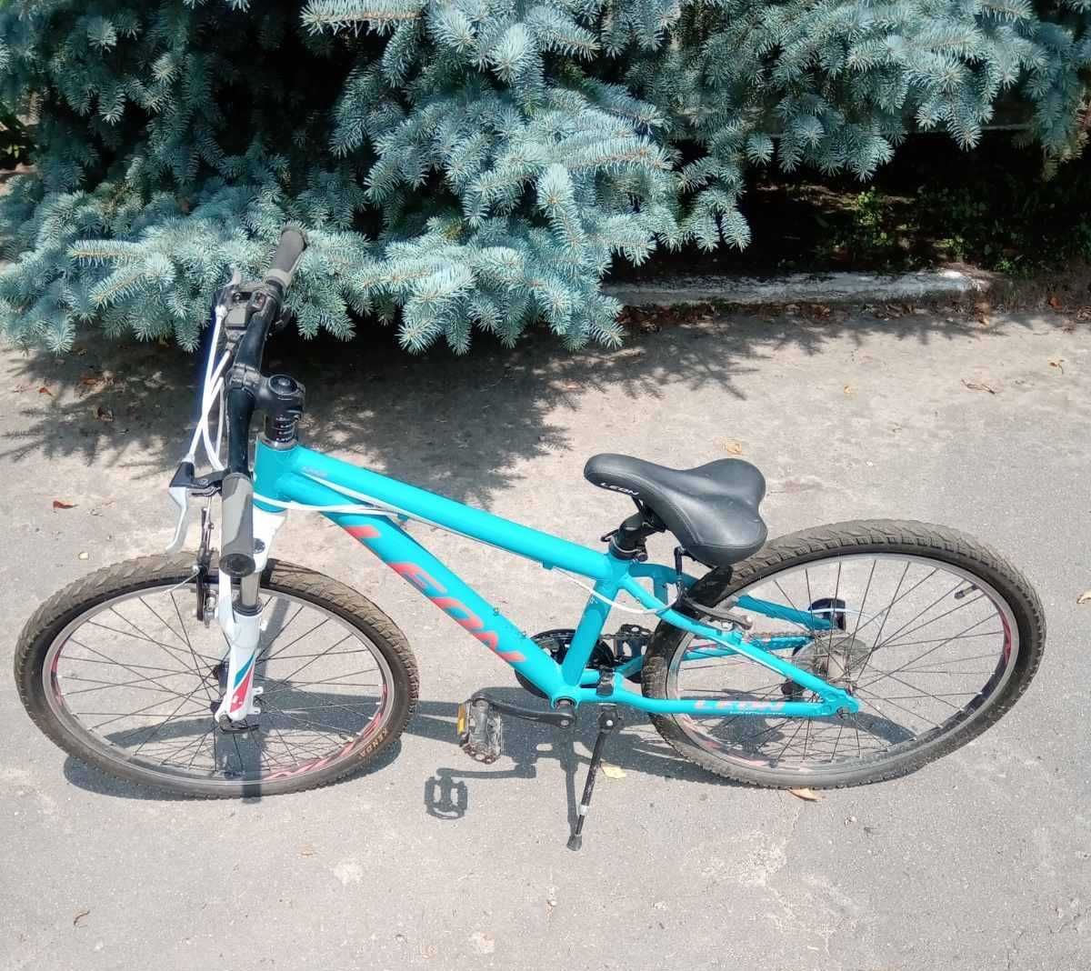 Велосипед горный подростковый Leon JUNIOR AM V-br 2019 12,5" 24"
