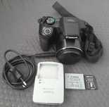 Canon SX530 HS + SD 64GB + ładowarka | ZOOM 50x | Wi-Fi).