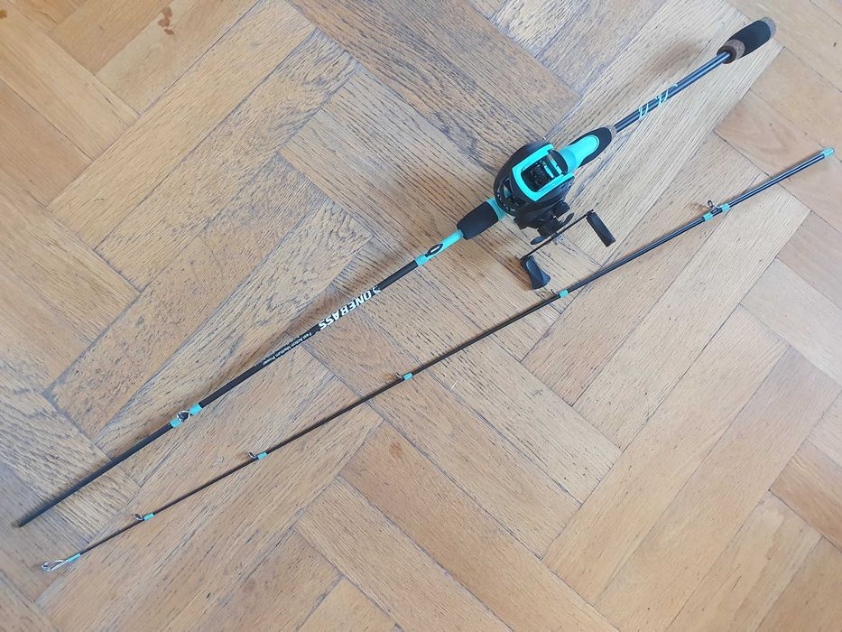 Wędka zestaw castingowy 180 cm 5-15g cast