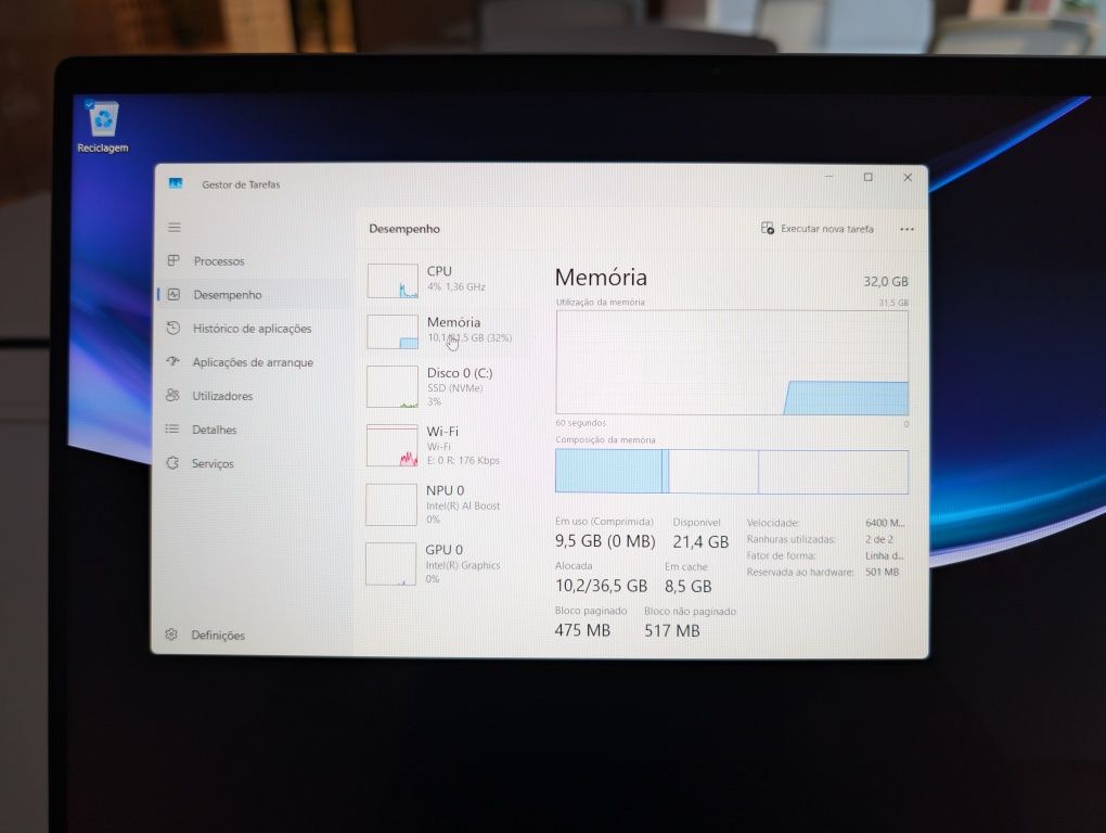 HP Envy X360 2-em-1 16" - Como Novo, Apenas 1 Semana de Uso!
