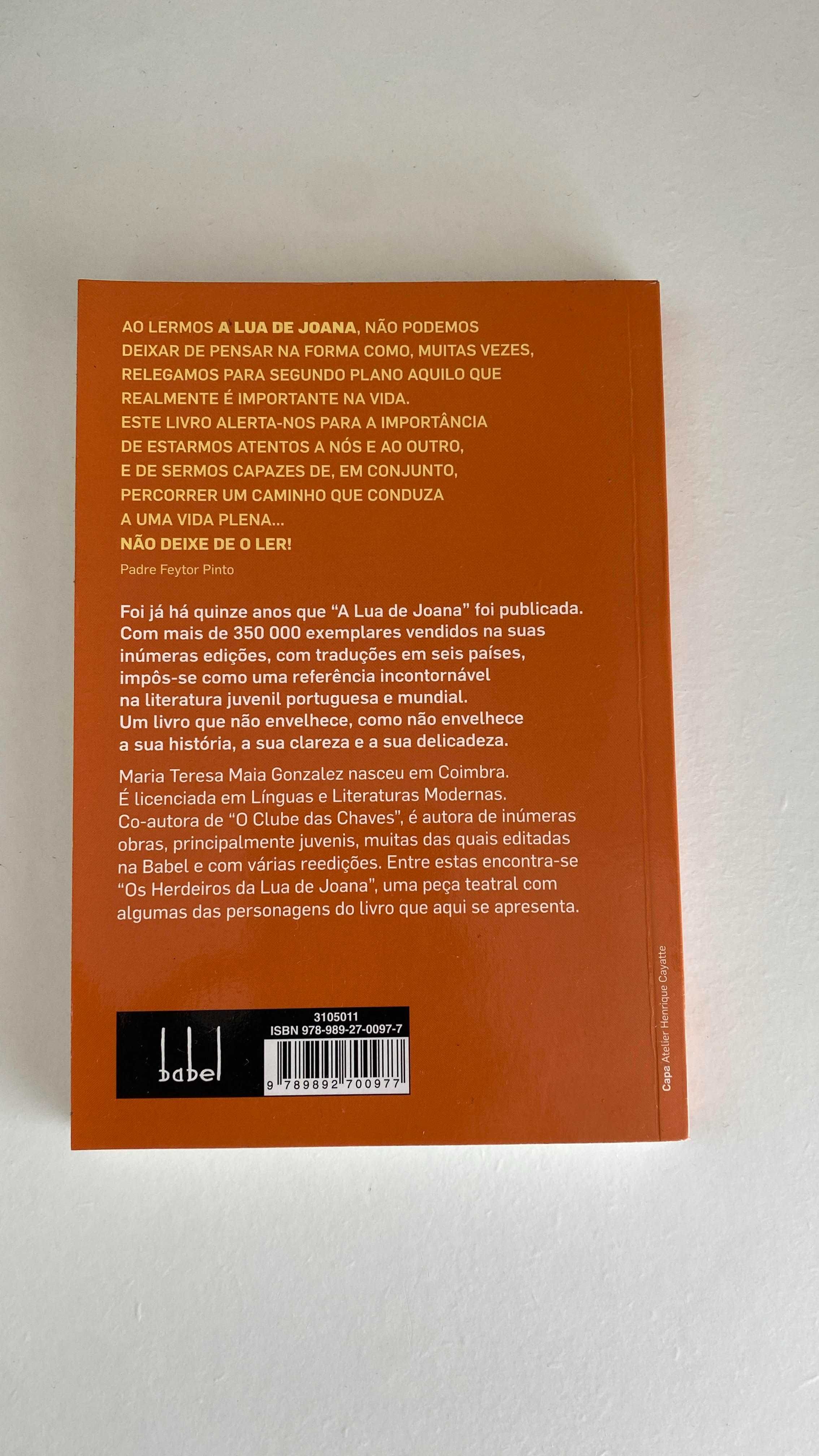 Livro "A Lua de Joana"