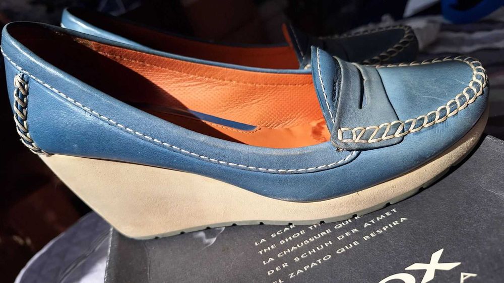 Туфли женские фирма GEOX. Натуральная кожа