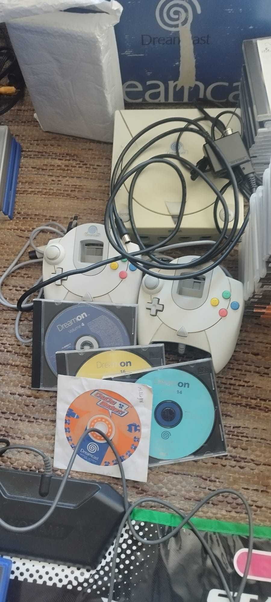 lote consolas playstation, dreamcast e psp