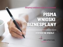 Pisanie pism wniosków i biznesplanów