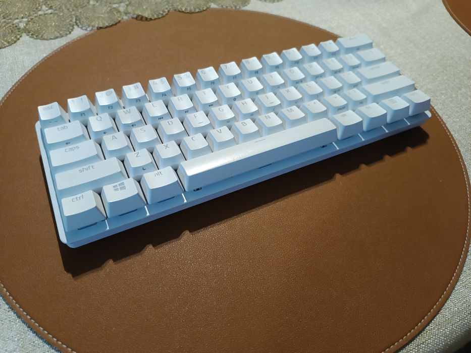 Klawiatura mechaniczna Razer Huntsman mini biała