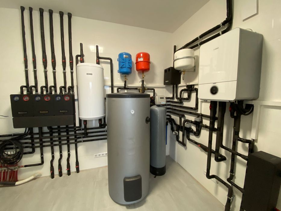 Монтаж систем опалення, сантехніки та котелень