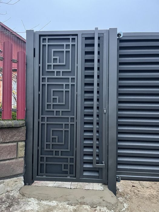 Ворота відкатні розпашні жалюзі ранчо автонавіс