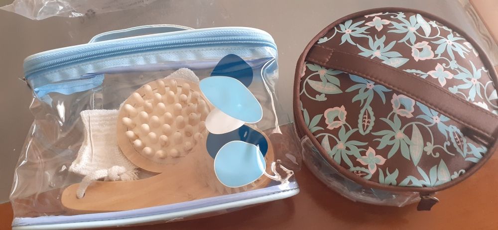 Conjunto de bolsa casa de banho