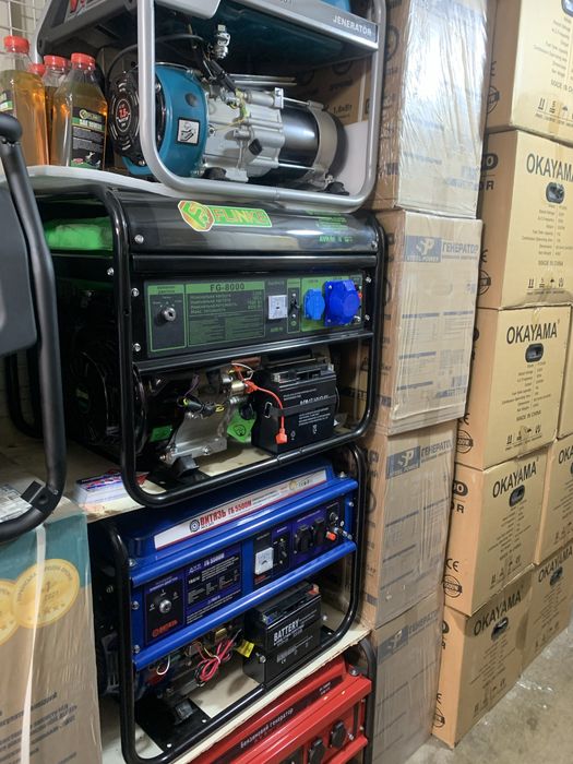 РАСПРОДАЖА склада Генератор Einhell 3 с Германии электростанция МЕДЬ