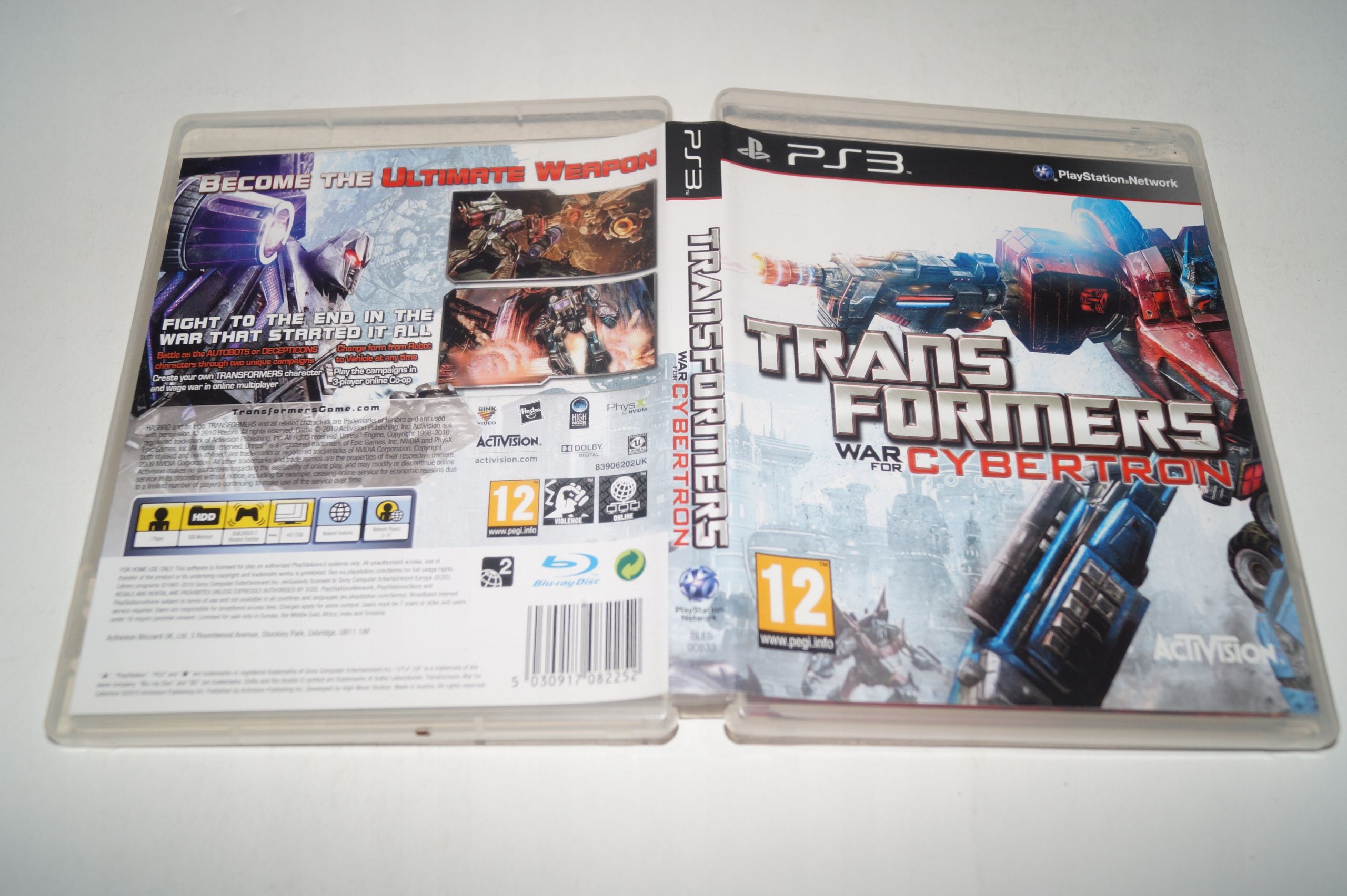 Transformers War For Cybertron Ps3