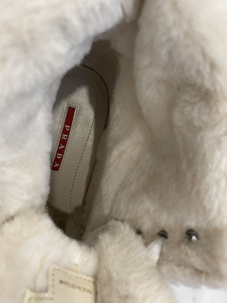 Сапоги ботинки сникерсы prada