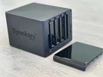 Synology DS414 (4xHDD SATA RAID NAS) 3xUSB, 2xGigabit LAN