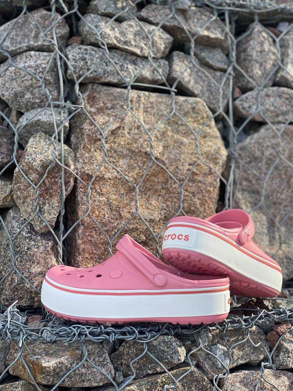 Новинка!Crocs Platform Clog жіночі крокси на платформі Оригінал 36-40