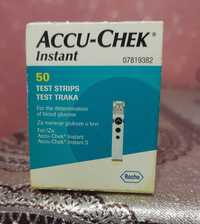 Тест смужки до глюкометра  Accu-Chek Instant