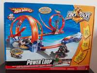 NOWY Hot Wheels zestaw kaskaderski, tor wyścigowy Trick Tracks