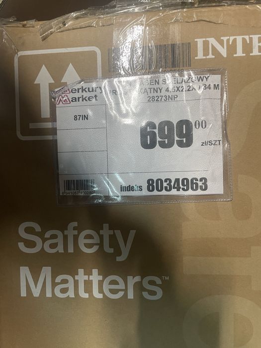 Basen 4,50x 2,20 wysokość 84