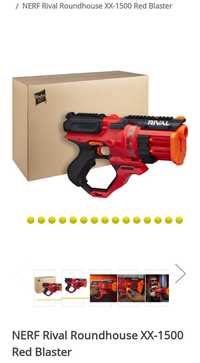 Бластер NERF Rival Roundhouse XX-1500 Red