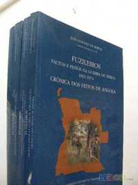 Angola Moçambique Guiné. Guerra Colonial África. FUZILEIROS 4 VOLUMES