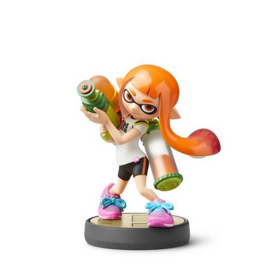 Amiibo Super Smash Bros Inkling Girl - Nintendo - Novo e Selado