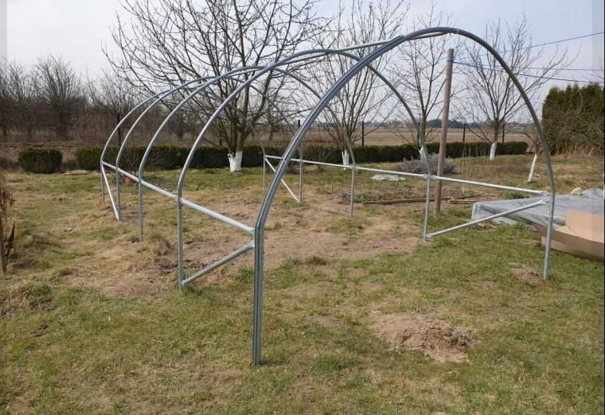 Tunel foliowy 3x6, 18m2, dostawa gratis mocny z rury fi35!