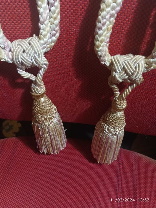 Par de Abraçadeiras para Cortinados