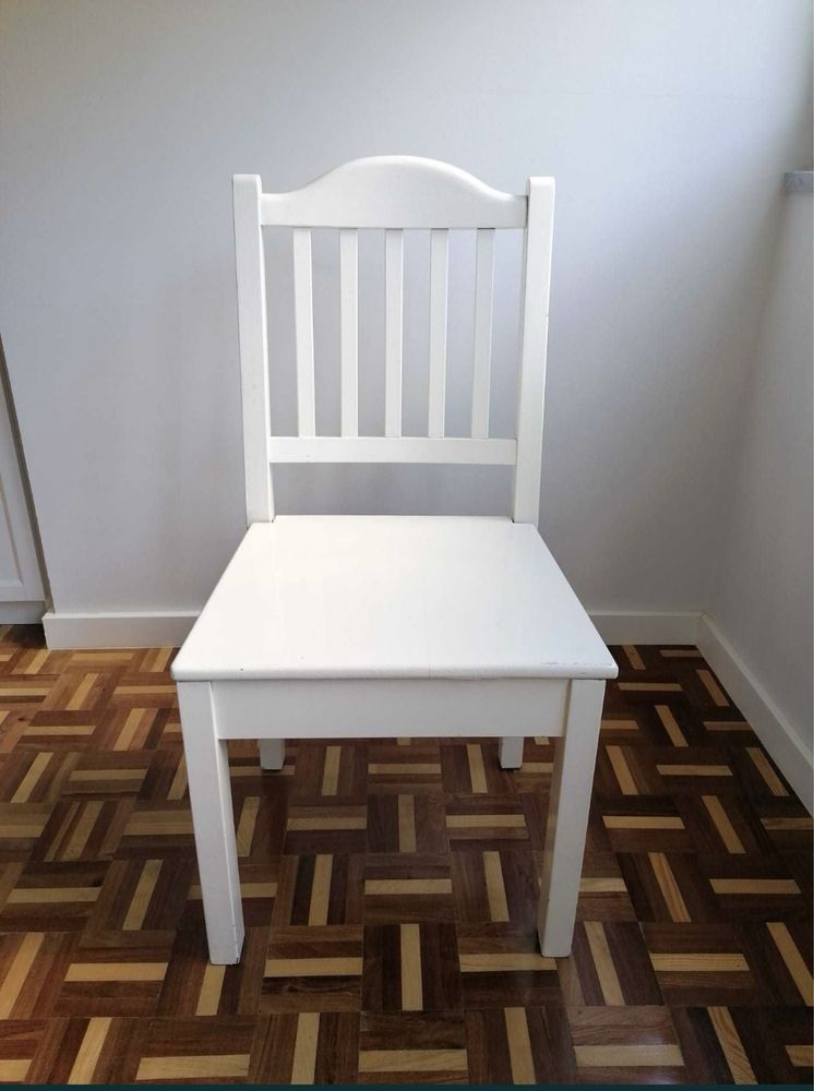 Conjunto 6 cadeiras cerejeira - madeira maciça