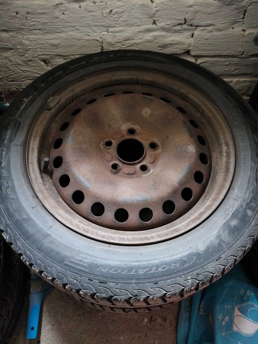 Koła Felgi 5x108 r16 Ford Volvo opony zimowe Dębica 205/55 r16