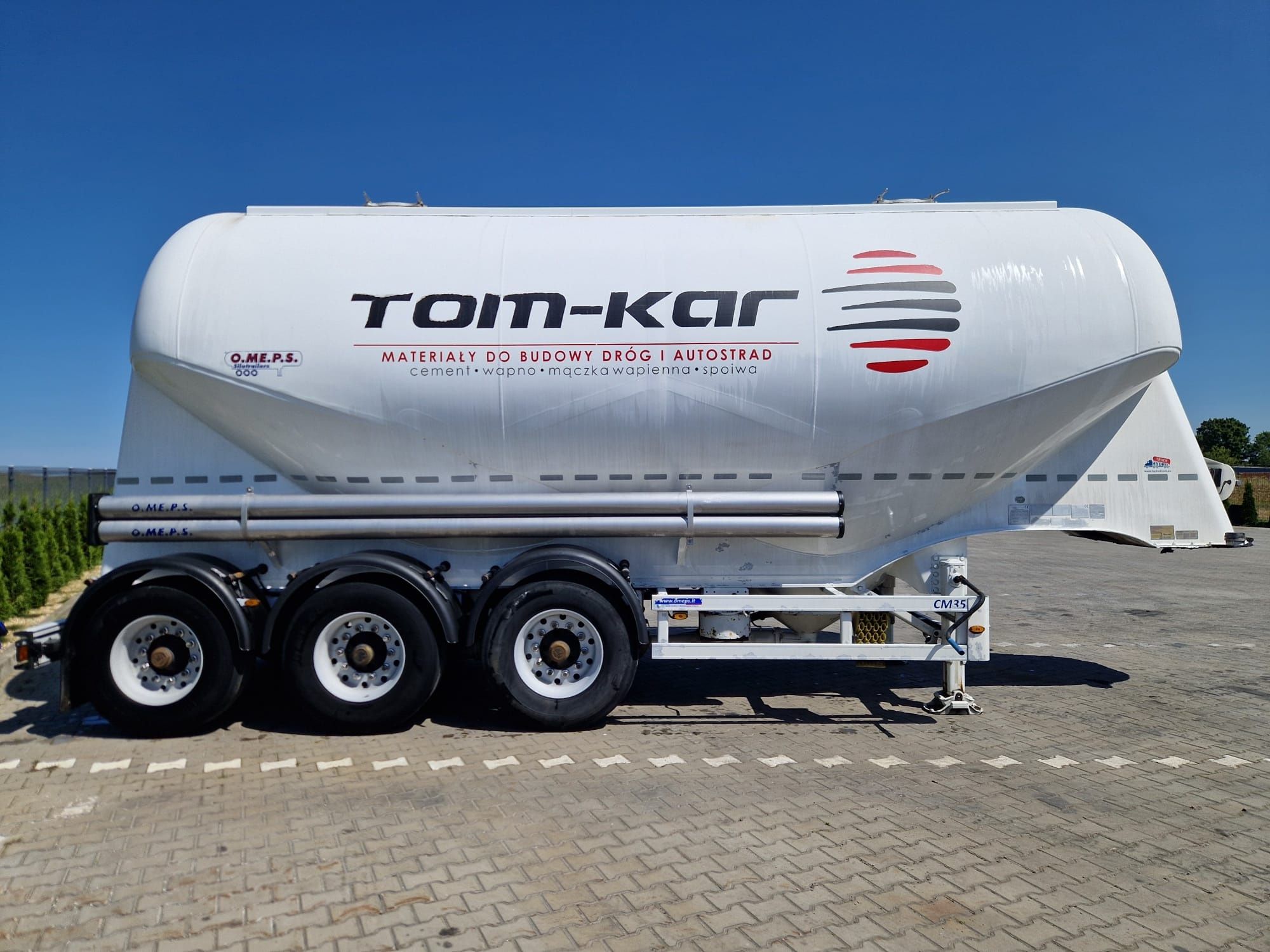 Cementonaczepa OMEPS 35m3 rok 2016