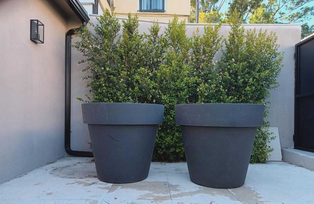 Vasos XXL para exterior