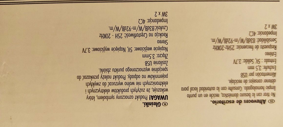 Głośniki komputerowe VIDO