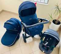 Bebetto Bresso Premium Class i fotelik Britax Römer Baby Safe 3 i-size