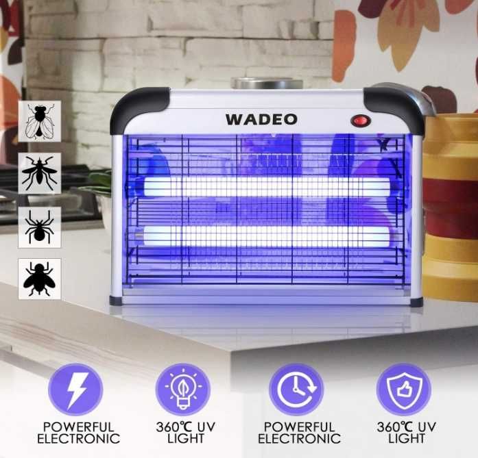 Lampa Owadóbójcza UV, Pułapka Na Owady Latające, Lampa Na Owady 20W