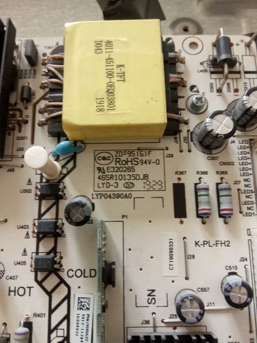 Telewizor Manta 55LUA69K LOGIKA T-CON MANTA  i inne części