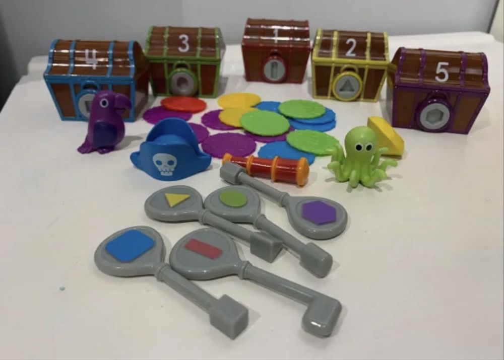 Настольная игра Learning resources пираты Сокровища