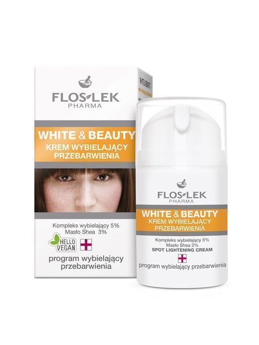 Floslek White  Beauty Krem Wybielający Przebarwienia 50Ml (P1)