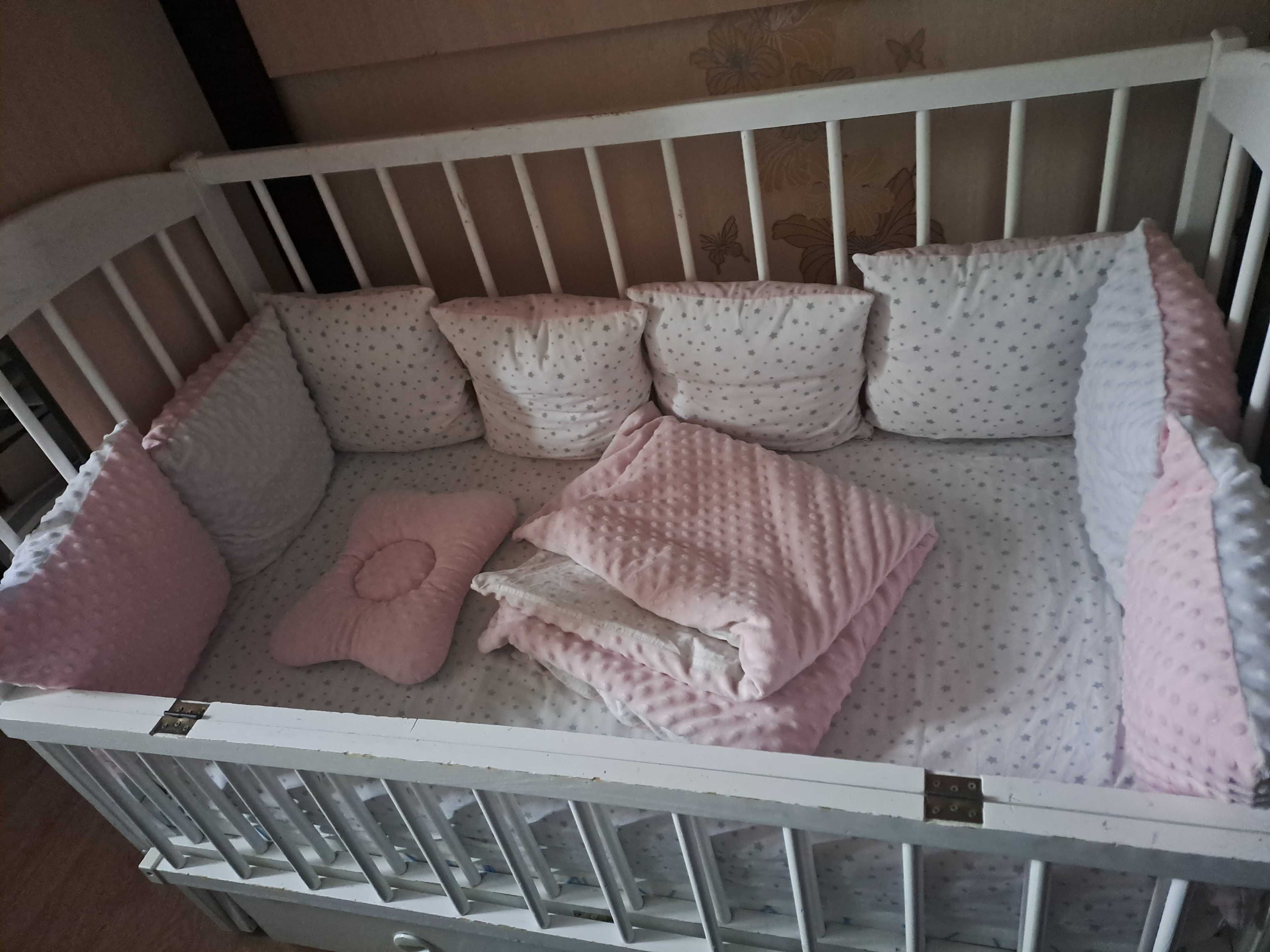 Комплект в дитяче ліжко бортики  бампера