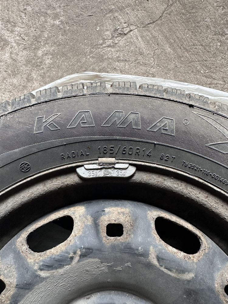 Продам Колеса зимние Kama 185 60 r 14