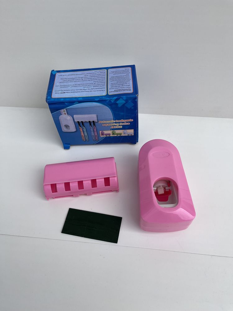 Автоматичний дозатор настінний диспенсер зубної пасти тримач щіток