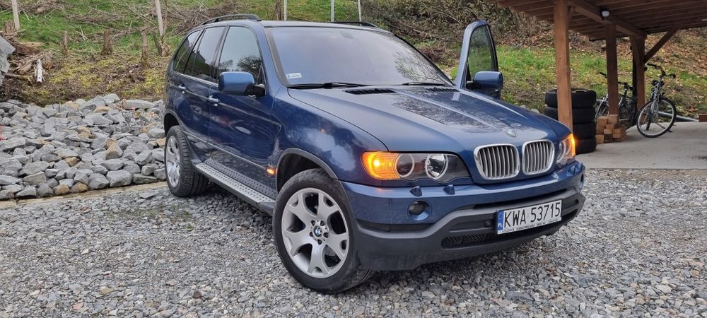 BMW X5 4.4 V8 z LPG zadbany zamiana ram jeep quad