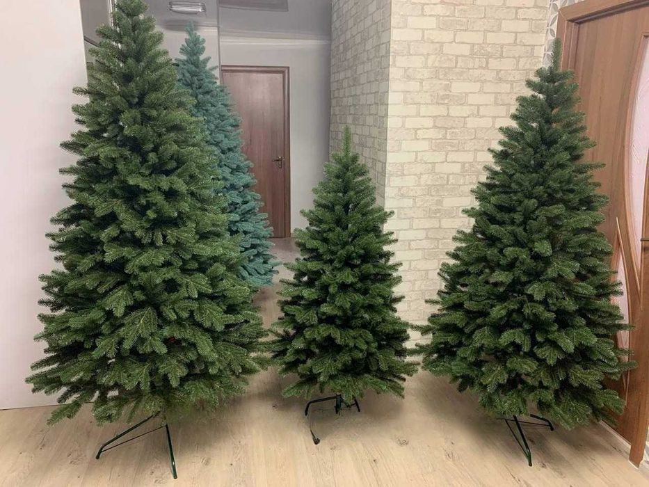 ‼️ Елка искусственная зеленая | голубая литая.. Ялинка штучна лита ‼️