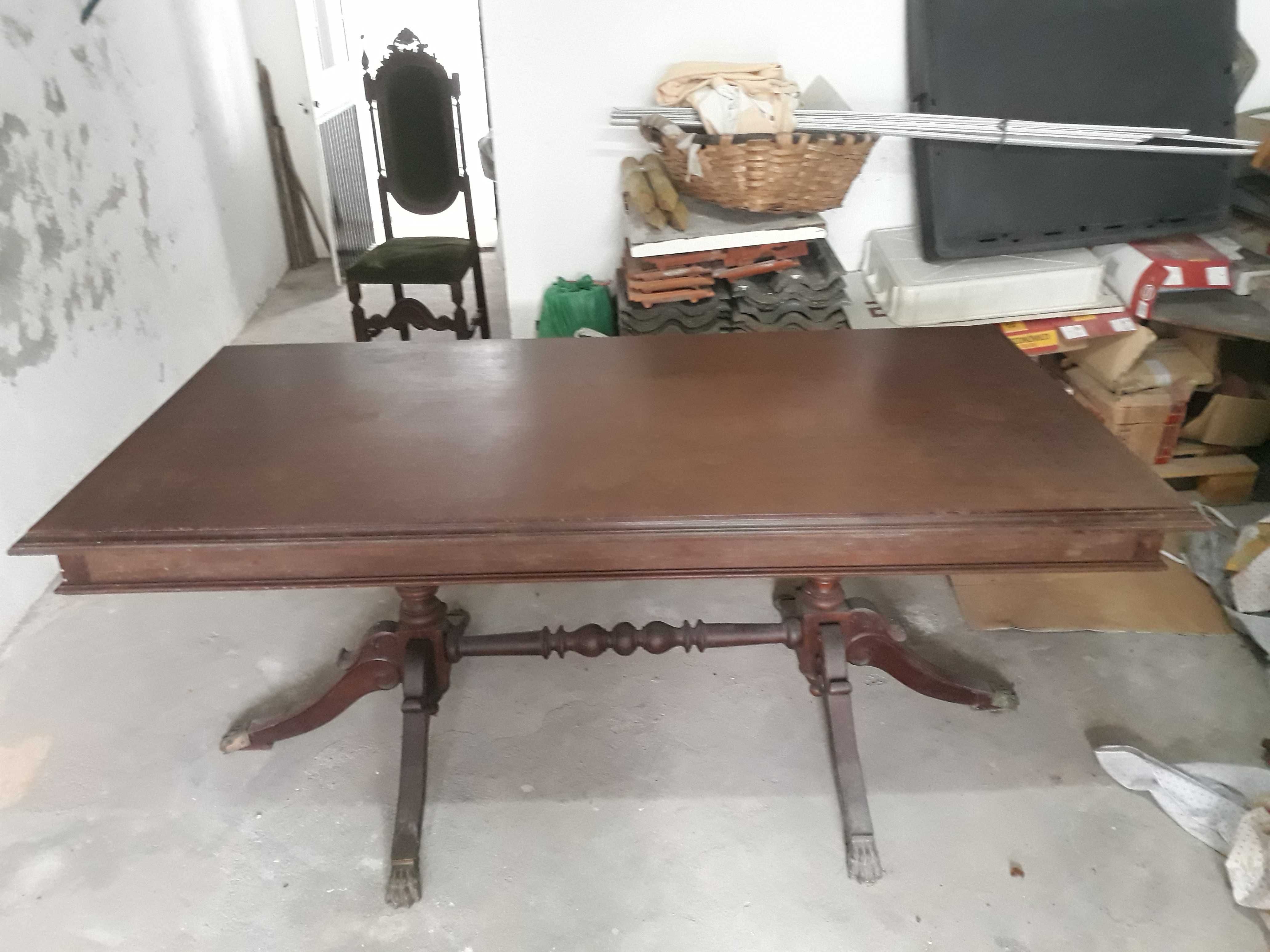 Mesa estilo rustico