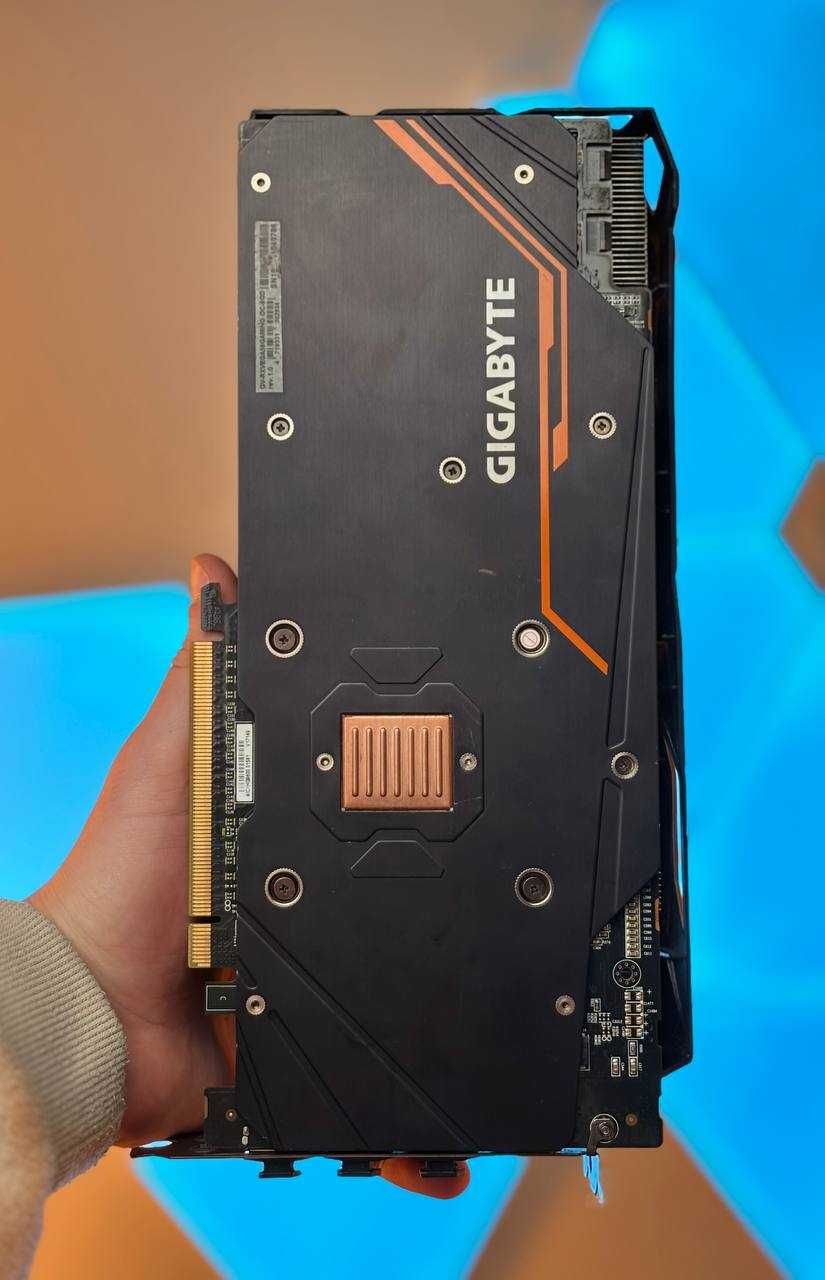 ТОП Карта Gigabyte RX Vega 56 8GB HBM2 2048bit быстрее GTX1070!