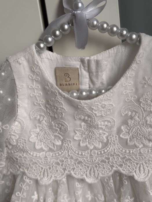 Sukienka na chrzest blanifi