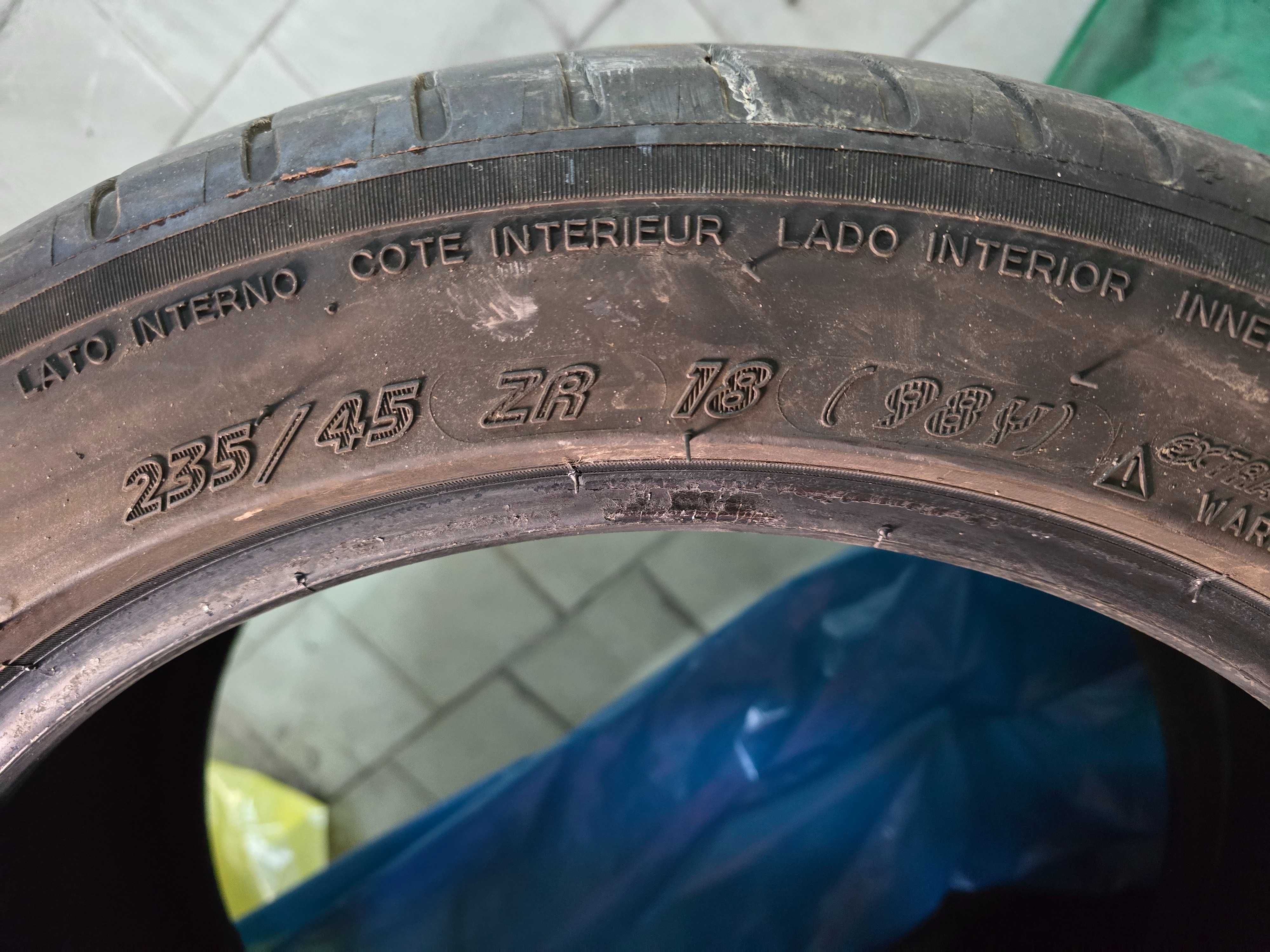 Opony letnie Michelin PilotSport 3 235/45 R18 98Y